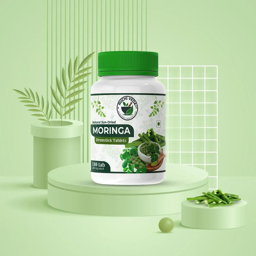 Moringa Drumstick tablet 180 - Nutrient-Rich Miracle Green Superfood