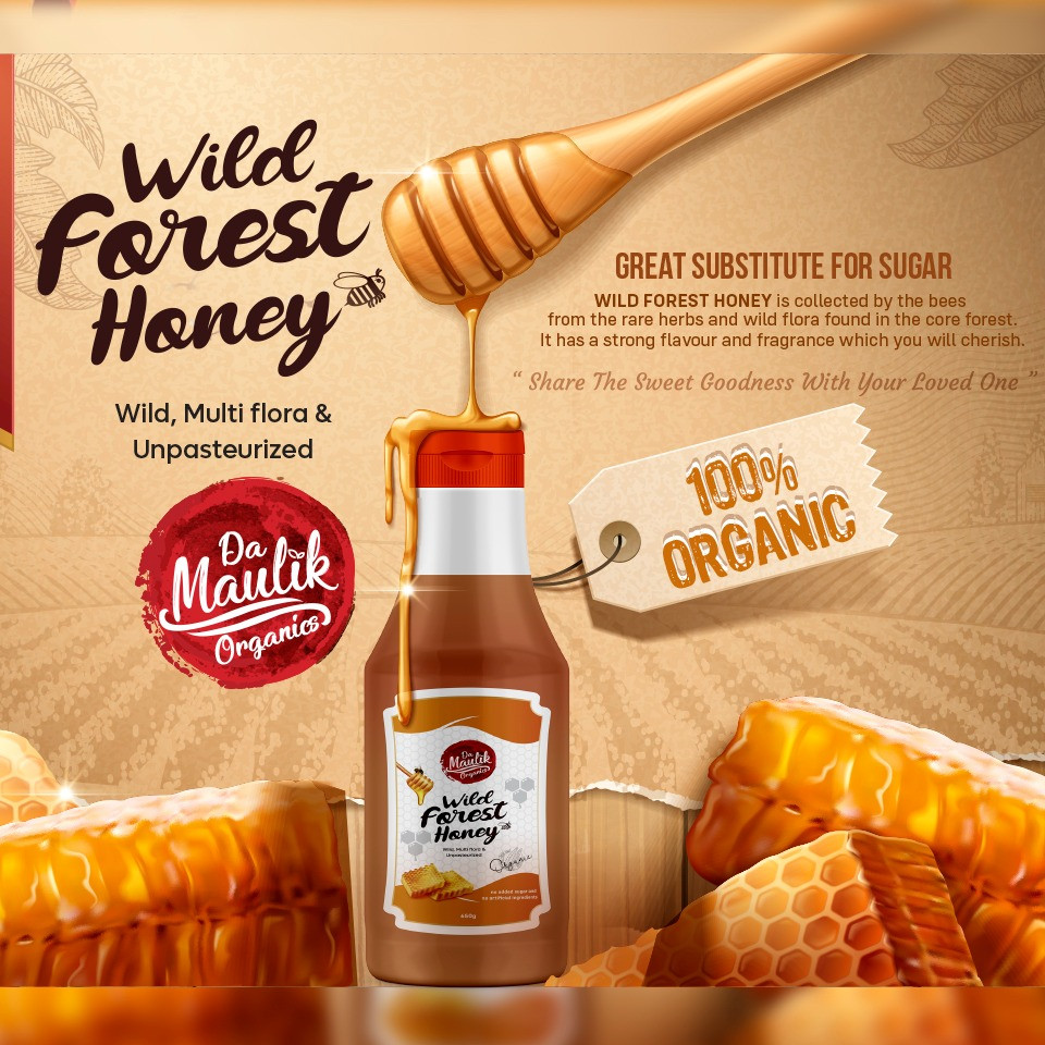 Damaulik Wild Forest Honey – 650gm