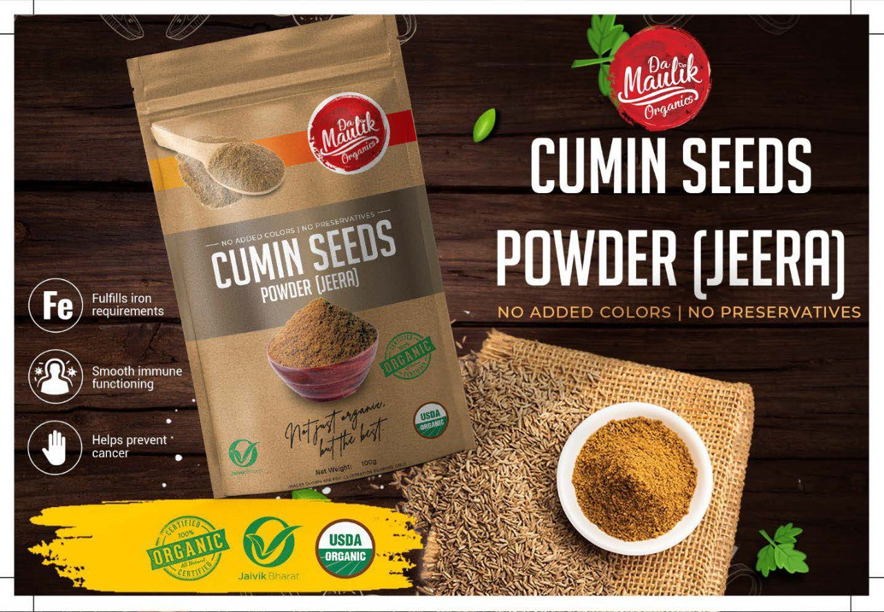 Damaulik Jeera Powder (Cumin Seeds Powder) 100 Gm